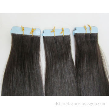100% Wholesale Brazilian Hair Super Blue Double Tape Hair Extension